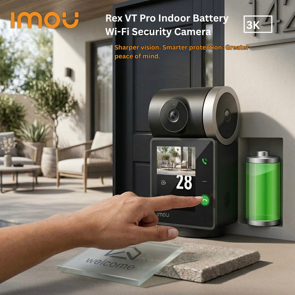 IMOU Rex VT Pro 5MP Battery Wi-Fi Indoor PT Video Call Camera (2/4)