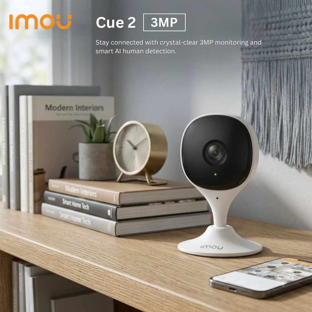 IMOU Cue 2 3MP Wi-Fi Indoor Camera (2/3)