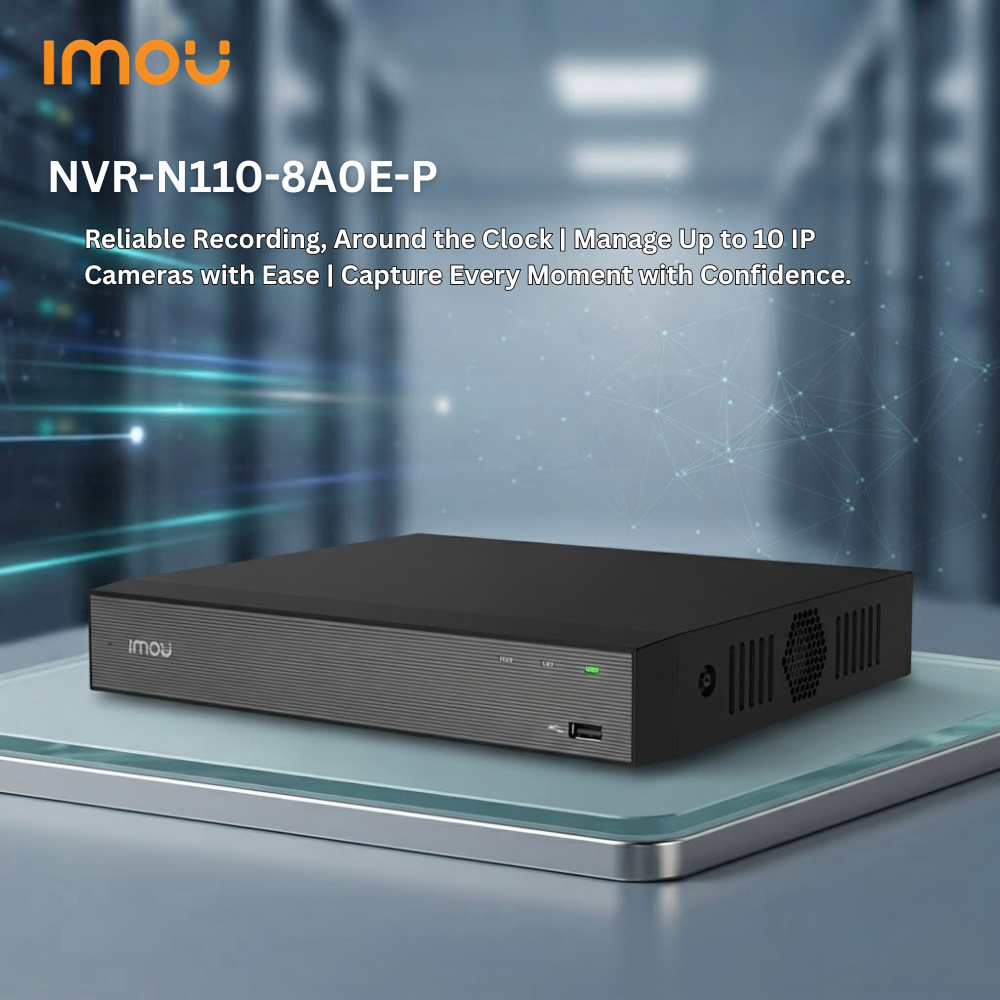 IMOU NVR-N110-8A0E 10-Channel NVR (2/3)