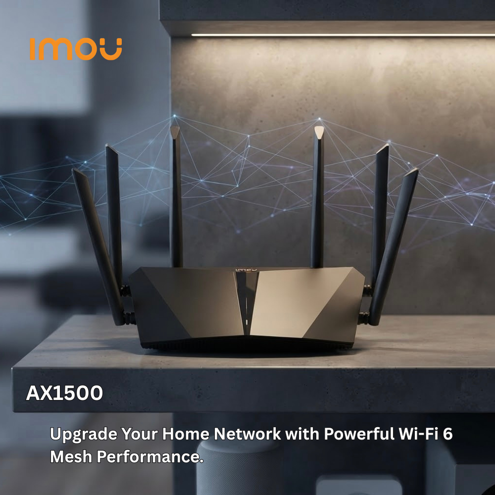 IMOU HX15 AX1500 Wi-Fi 6 Mesh Router (2/3)