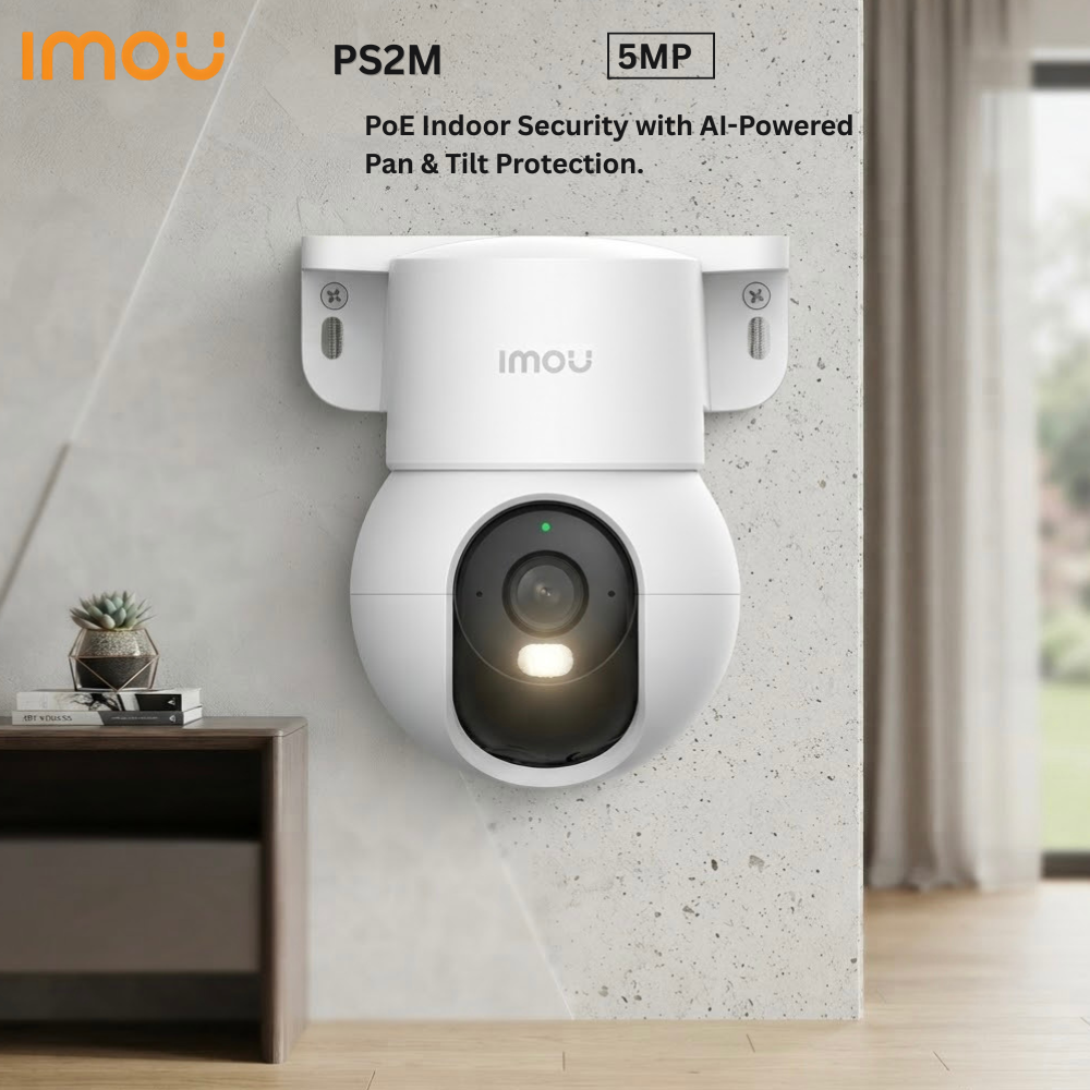 IMOU IPC-PS2M-5R1 PS2M 5MP PoE Pan & Tilt Indoor Camera (2/3)
