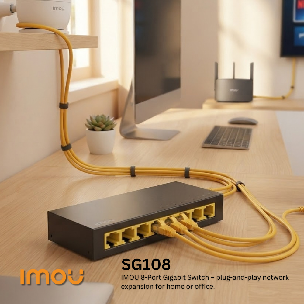 IMOU SG108 8-Port Gigabit Ethernet Switch (3/3)
