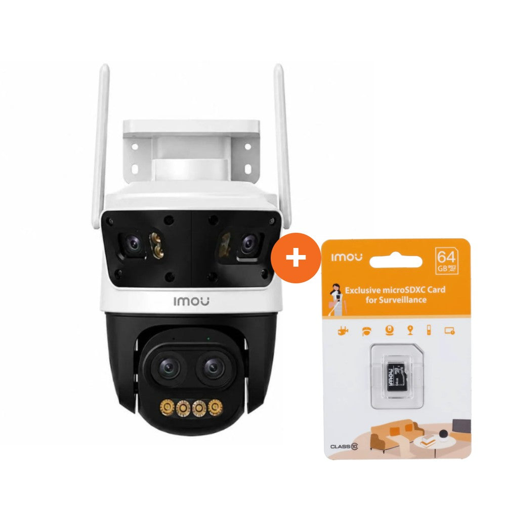 IMOU Cruiser Pano Z outdoor camera with 64GB SD card