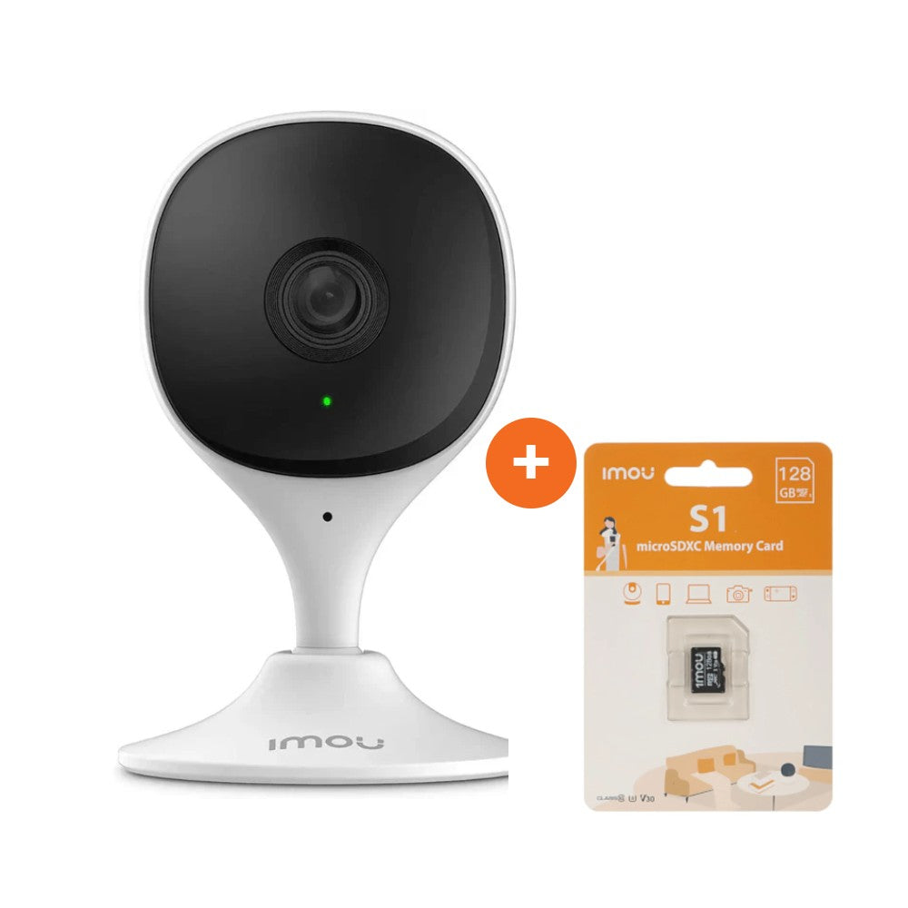 IMOU Cue 2 3MP indoor camera with 128GB SD card