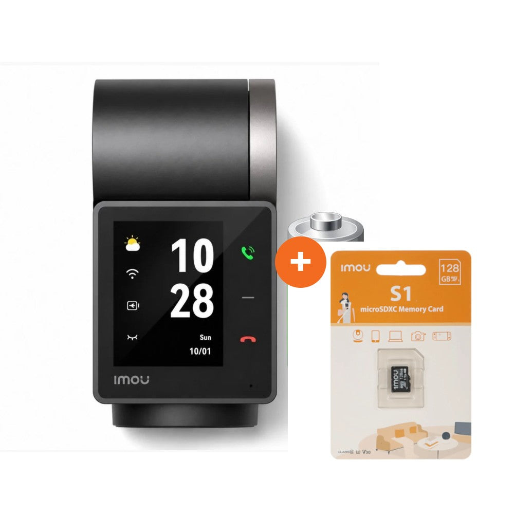 IMOU Rex VT Pro 5MP battery camera with 128GB SD card