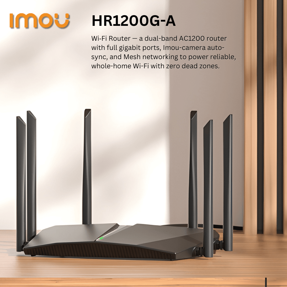IMOU HR1200G-A Wi-Fi 5 Dual-Band Gigabit Router (2/2)
